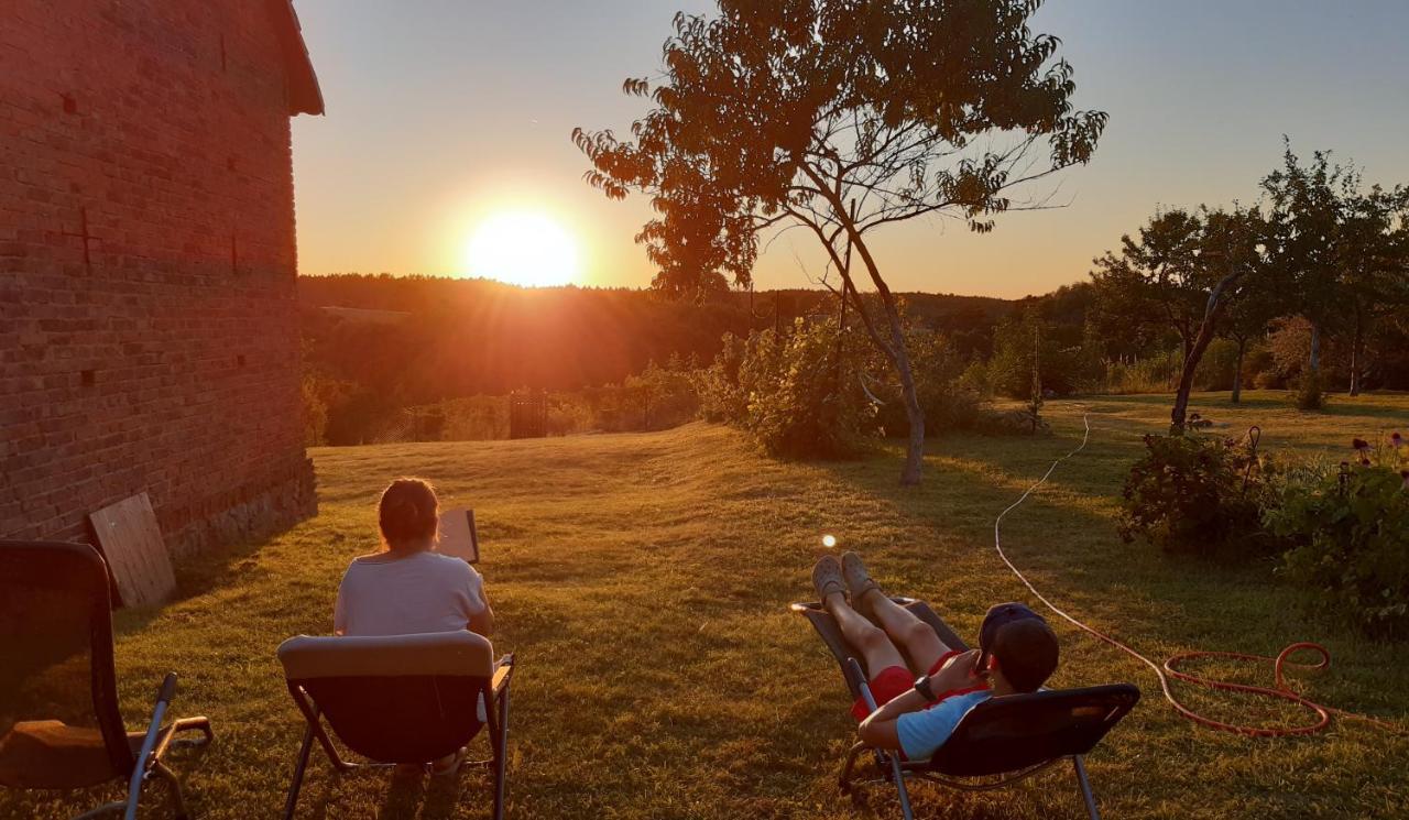 Villa Przystanek Bajka W Puszczy Zielonce à Dabrowka Koscielna Extérieur photo